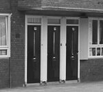 Originele huisnummers.
<br/>
H.J. Zantkuijl, Stadsarchief Amsterdam, 1972